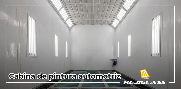 cabina de pintura automotriz