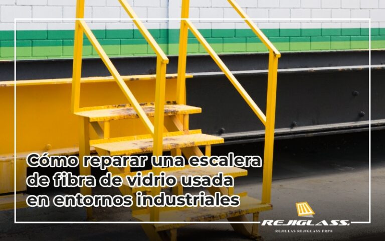 Conoce cómo reparar una escalera de fibra de vidrio.